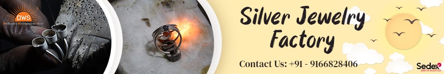 Silver Jewelry Factory in India